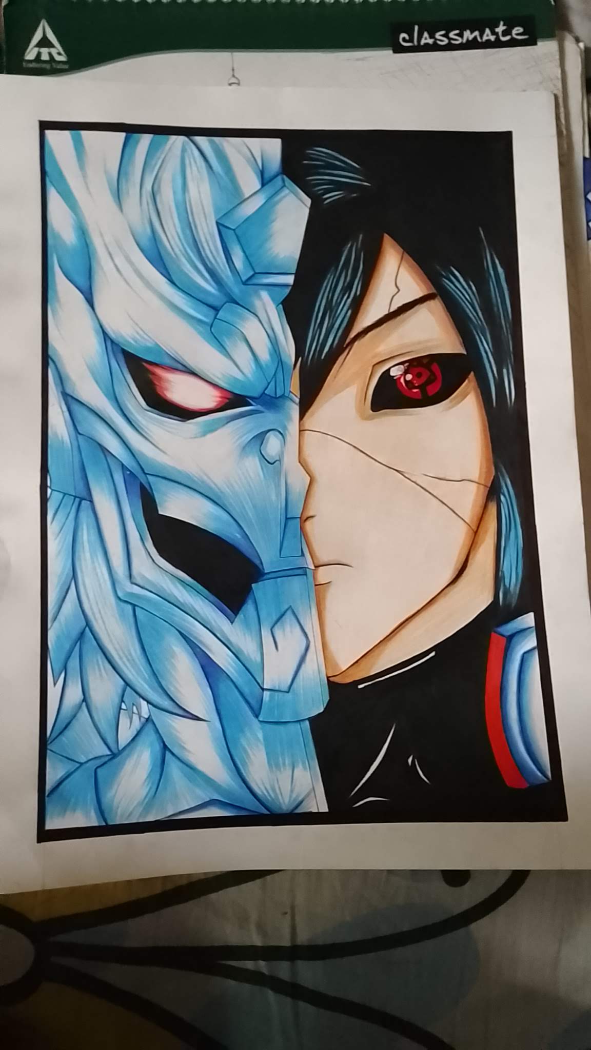 madara uchiha anime art